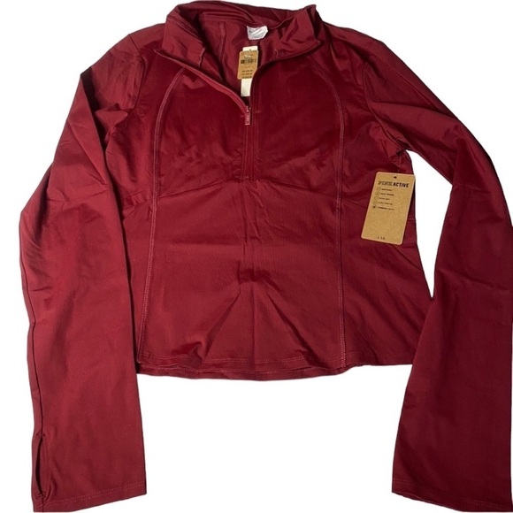 NWT VICTORIA SECRET Pink active PULL OVER SIZE LARGE​​​​​​ - Picture 2 of 6